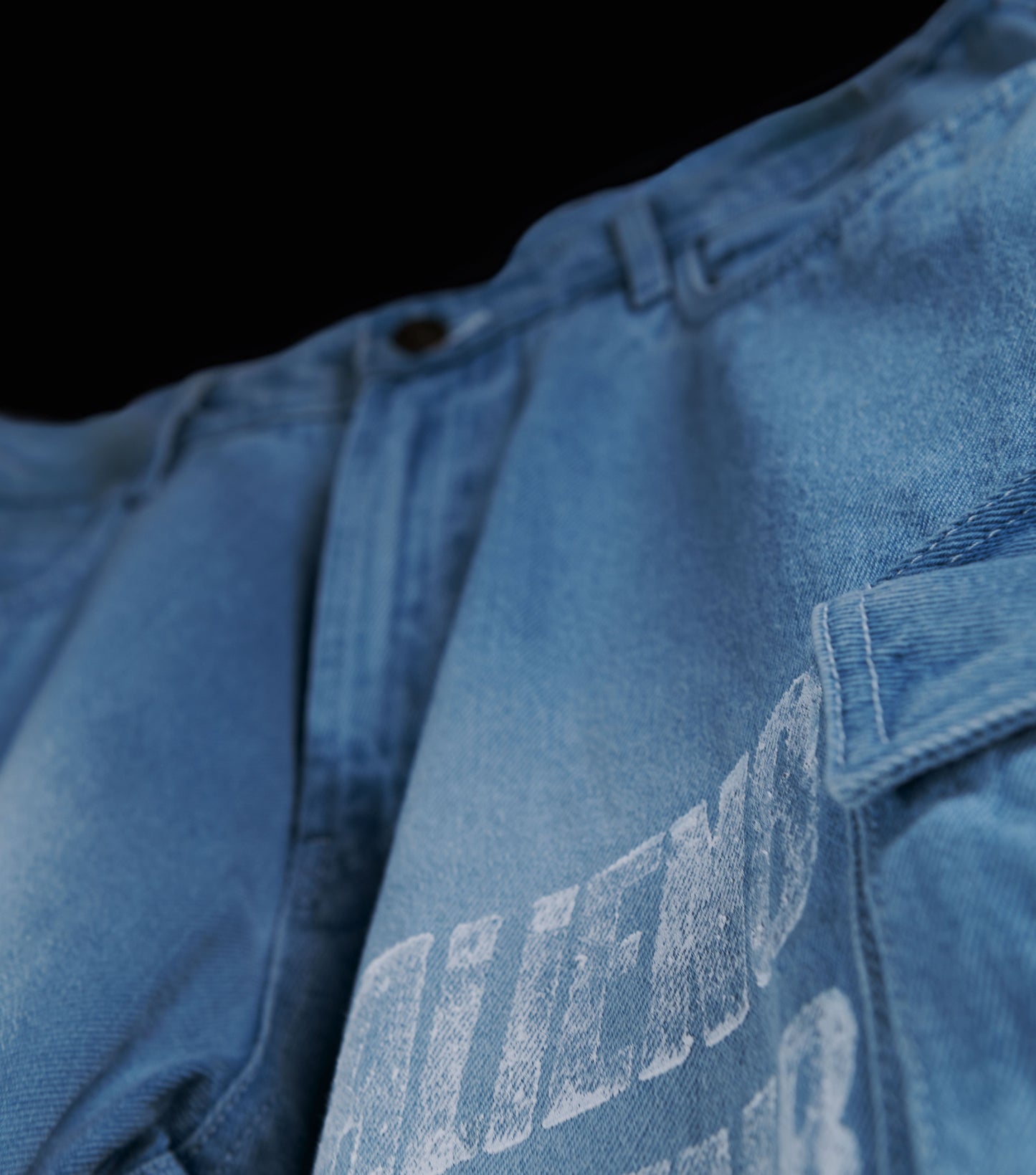 UTILITY DENIM CARGO